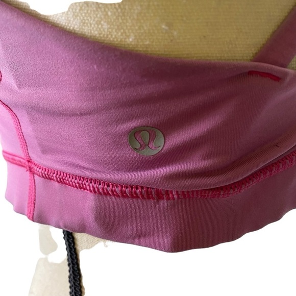 Lululemon Energy Bra Sz 10 Medium Support Velvet Dust - Picture 5 of 11